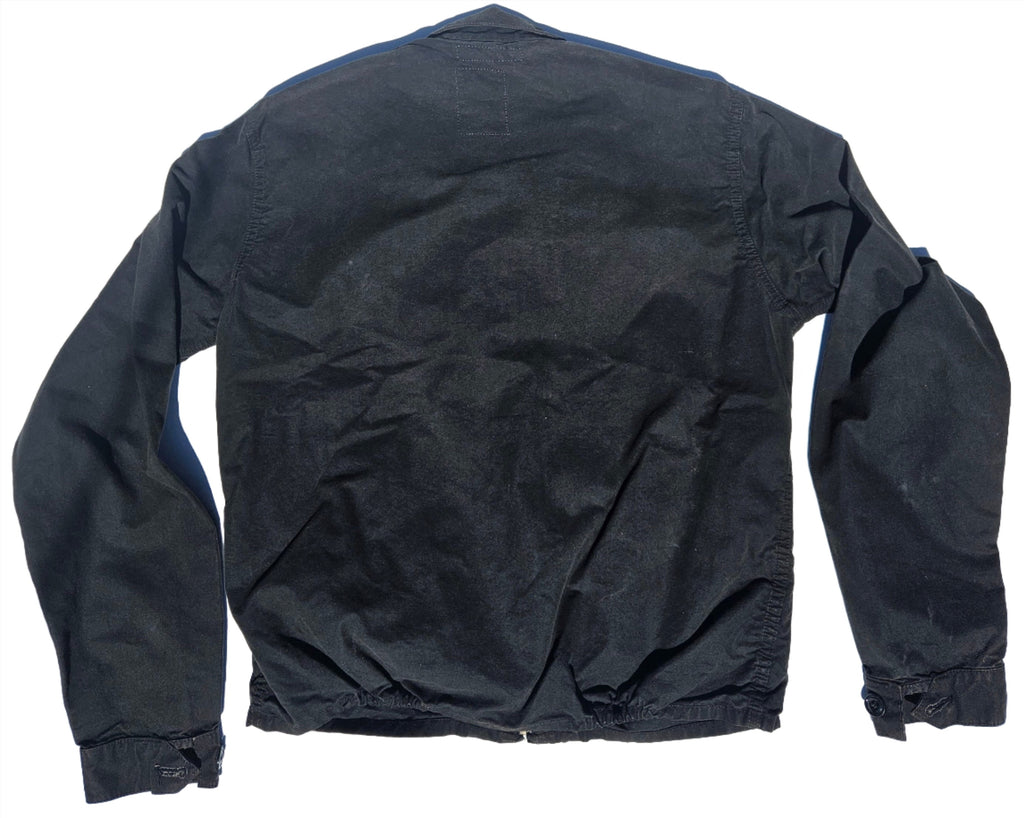 Black Dry Wax Shell Jacket