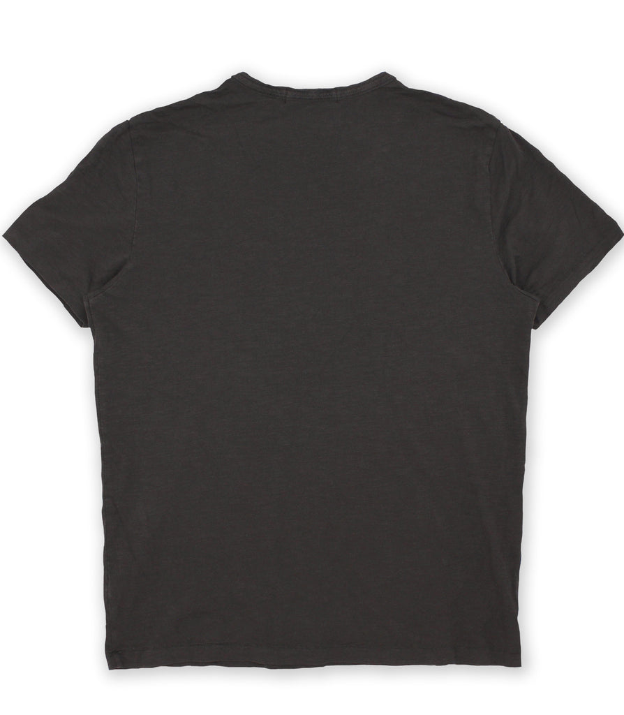 Black Tar Crew Neck Tee