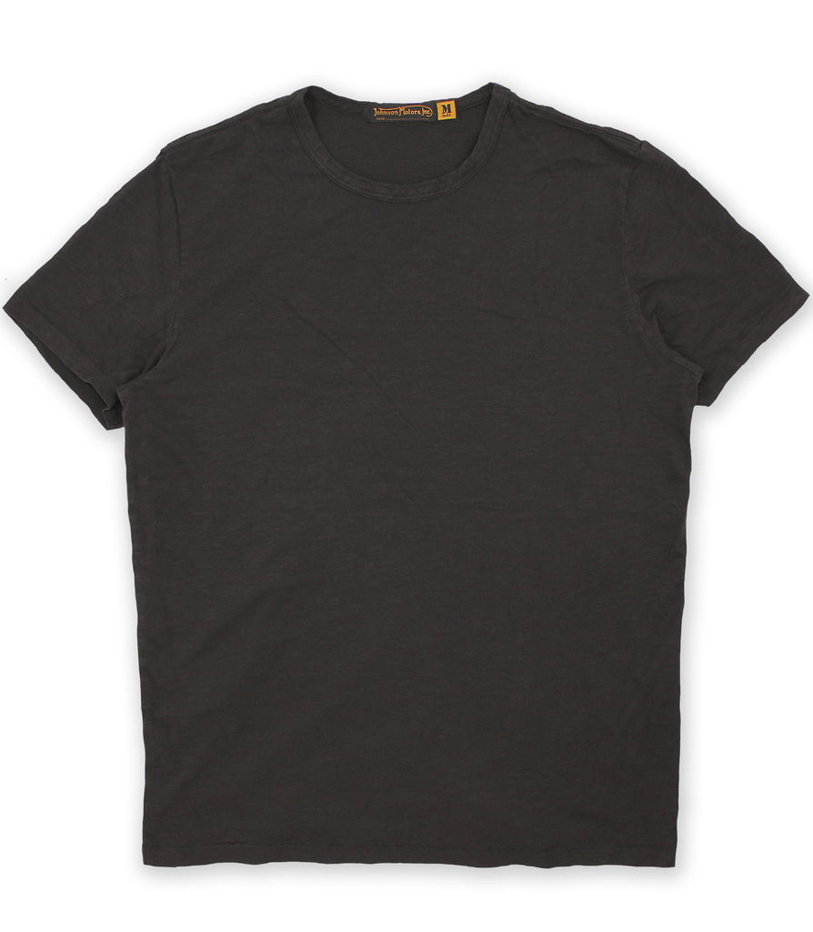 Black Tar Crew Neck Tee