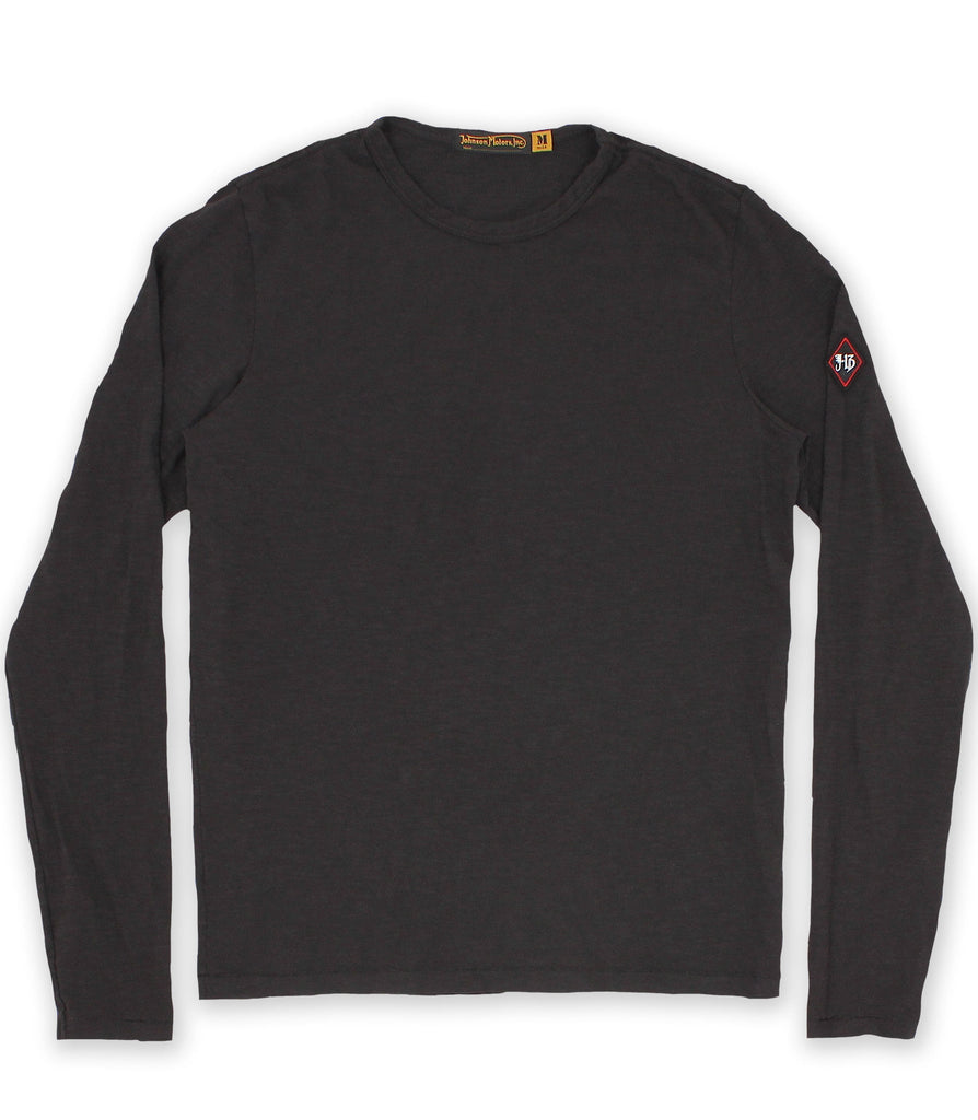 Jet Black Blank Longsleeve