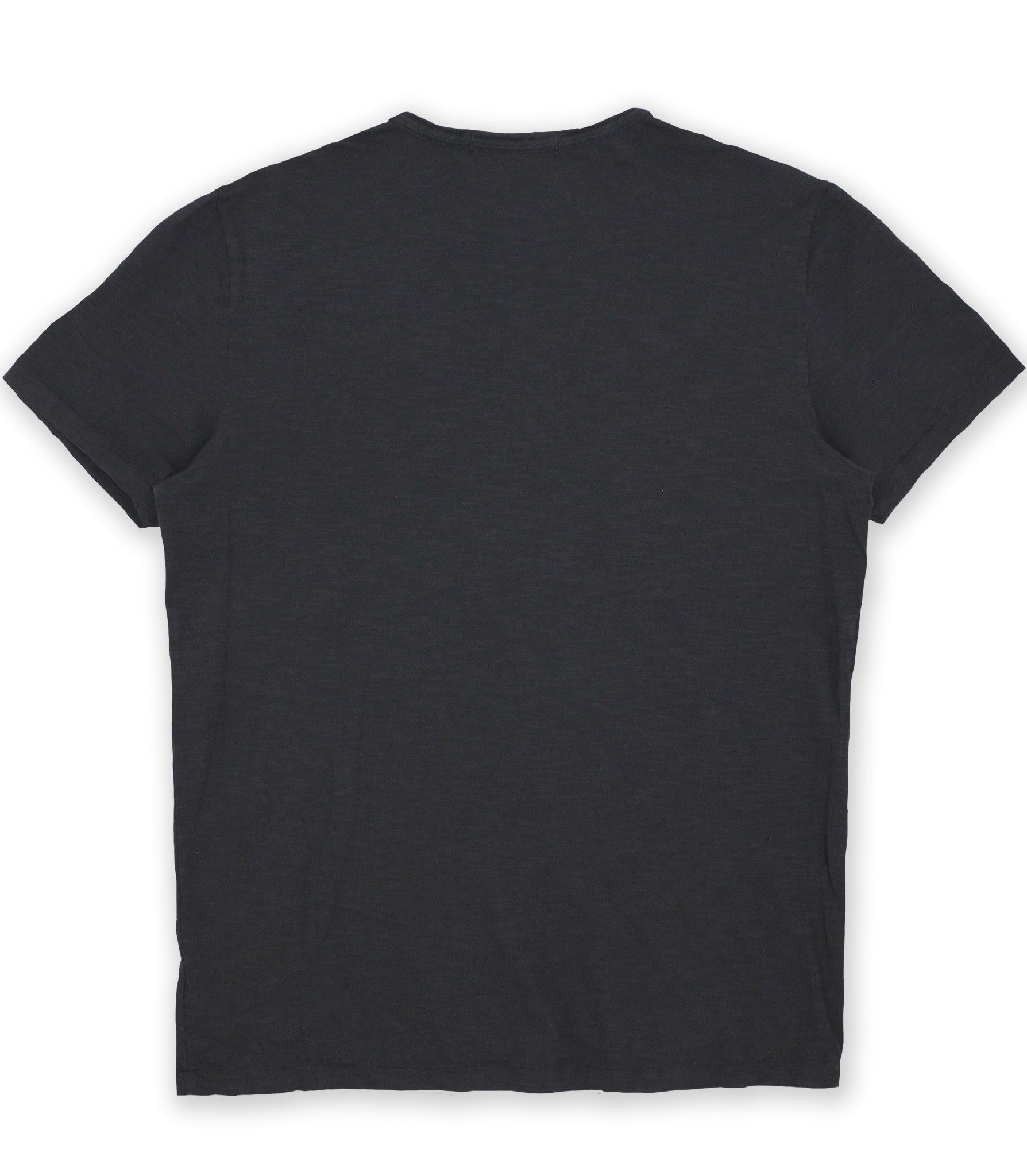 Oiled Black Crew Neck Tee | Johnson Motors Inc