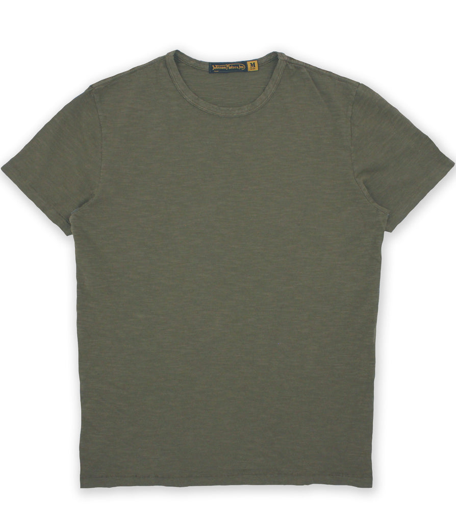 Olive Drab Crew Neck Tee