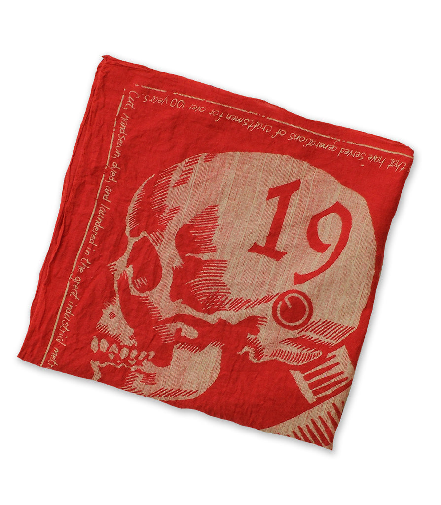1938 Skulls Bandanna